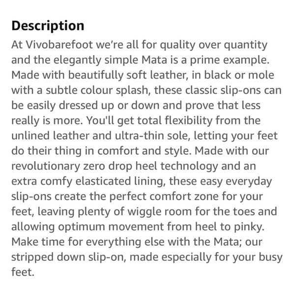 Vivobarefoot Mata L Black Leather - Picture 12 of 14